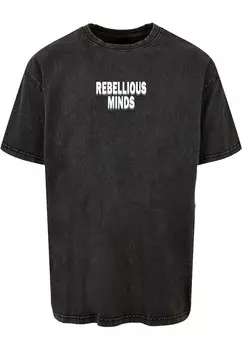 Футболка Merchcode REBELLIOUS MINDS, черный
