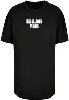 Футболка Merchcode REBELLIOUS MINDS, черный