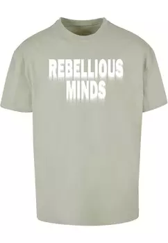 Футболка Merchcode REBELLIOUS MINDS, хаки