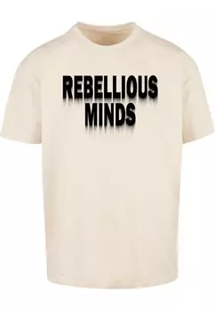 Футболка Merchcode REBELLIOUS MINDS, песочный