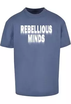 Футболка Merchcode REBELLIOUS MINDS, сапфировый