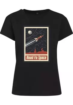Футболка Merchcode ROAD TO SPACE, черный