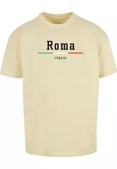 Футболка Merchcode ROMA, светло-желтого