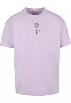 Футболка Merchcode ROSE, светло-фиолетовый