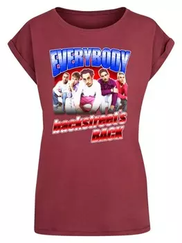 Футболка Merchcode s, цвет cherry