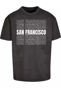 Футболка Merchcode SAN FRANCISO X, серый