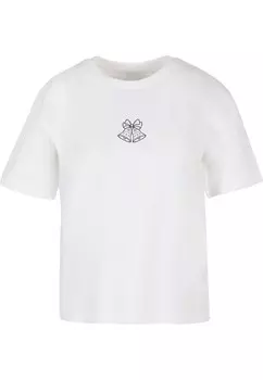 Футболка Merchcode Shirt Christmas Bells, белый