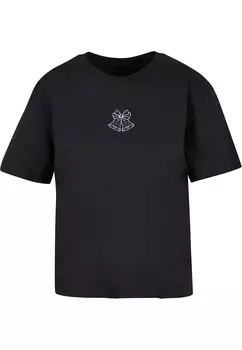 Футболка Merchcode Shirt Christmas Bells, черный