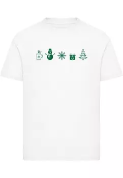 Футболка Merchcode Shirt Christmas, белый