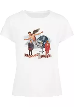 Футболка Merchcode Shirt Crowded House, белый