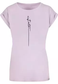 Футболка Merchcode Shirt Faith, лавандовый