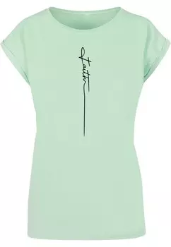 Футболка Merchcode Shirt Faith, мятный