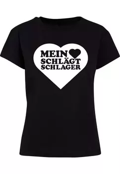 Футболка Merchcode Shirt Herz, черный