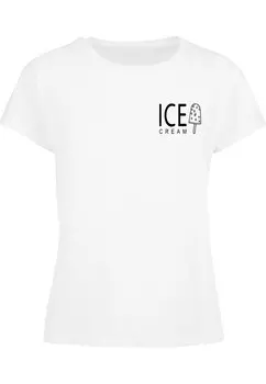 Футболка Merchcode Shirt Ice Cream, белый
