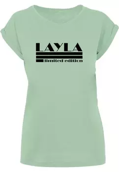Футболка Merchcode Shirt Layla - Limited Edition, мятный