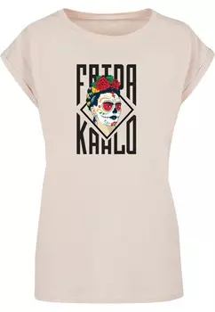Футболка Merchcode Shirt Lettering Extended, песочный