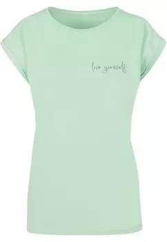 Футболка Merchcode Shirt Love Yourself, мятный