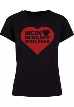 Футболка Merchcode Shirt MHSS Herz, черный