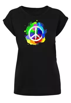 Футболка Merchcode Shirt Peace, черный