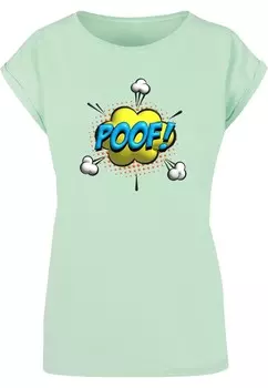 Футболка Merchcode Shirt Poof Comic, мятный