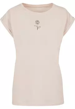 Футболка Merchcode Shirt Spring - Rose, бежевый