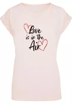 Футболка Merchcode Shirt Valentines Day - Love is in the Air, розовый