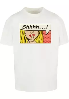 Футболка Merchcode SILENT SIGN COMIC, белый