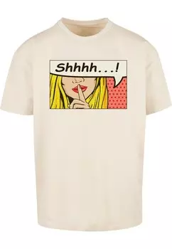 Футболка Merchcode SILENT SIGN COMIC, песочный