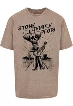 Футболка Merchcode Stone Temple Pilots, коричневый