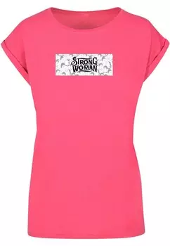 Футболка Merchcode STRONG WOMEN 3, фуксия