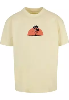 Футболка Merchcode Summer - Beach, светло-желтый