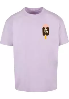 Футболка Merchcode Summer - Icecream, светло-фиолетовый