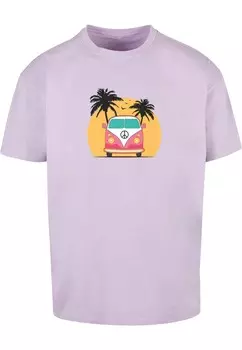Футболка Merchcode Summer - Van, светло-фиолетовый