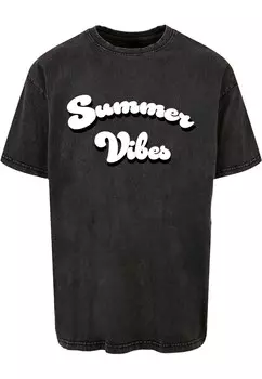 Футболка Merchcode SUMMER VIBES, антрацит