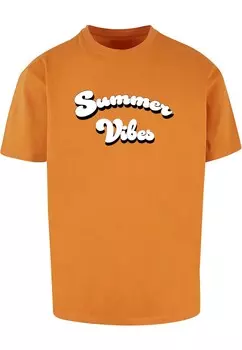 Футболка Merchcode SUMMER VIBES, оранжевый