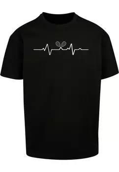 Футболка Merchcode TENNIS BEATS, черный