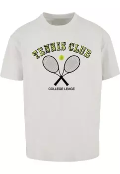 Футболка Merchcode TENNIS CLUB, белый