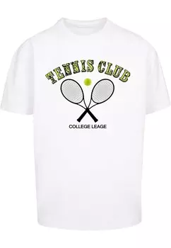 Футболка Merchcode TENNIS CLUB, белый