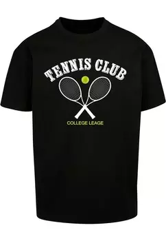 Футболка Merchcode TENNIS CLUB, черный