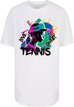 Футболка Merchcode TENNIS LOVE, белый