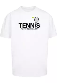 Футболка Merchcode TENNIS RACKET, белый