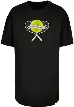 Футболка Merchcode TENNIS TOURNAMENT, черный