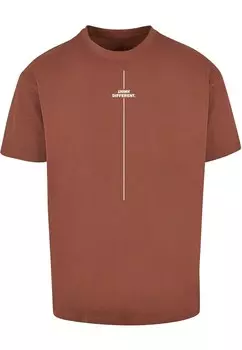 Футболка Merchcode Think Different, цвет Auburn