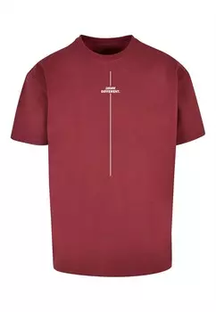 Футболка Merchcode THINK DIFFERENT, цвет Cherry Red
