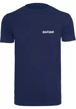 Футболка Merchcode UNFOLLOW, морской синий