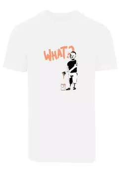 Футболка Merchcode What, белый