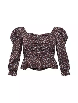Футболка Missguided Plus, коричневый