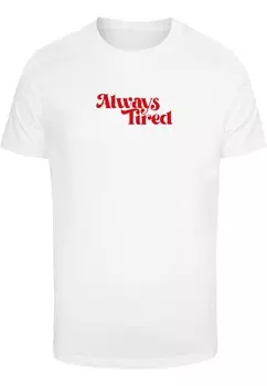 Футболка Mister Tee ALWAYS TIRED, белый