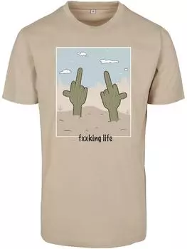 Футболка Mister Tee, бежевый