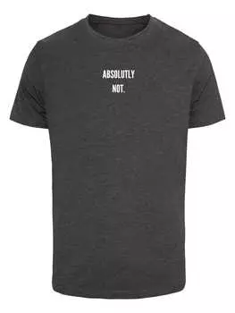 Футболка Mister Tee, цвет charcoal